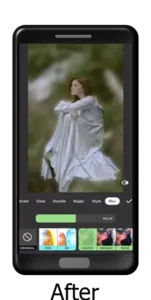 Inshot Pro APK Video Editor v2.135.1489 2025 26 after-Blur-effect-feature-of-inshotzpro.com